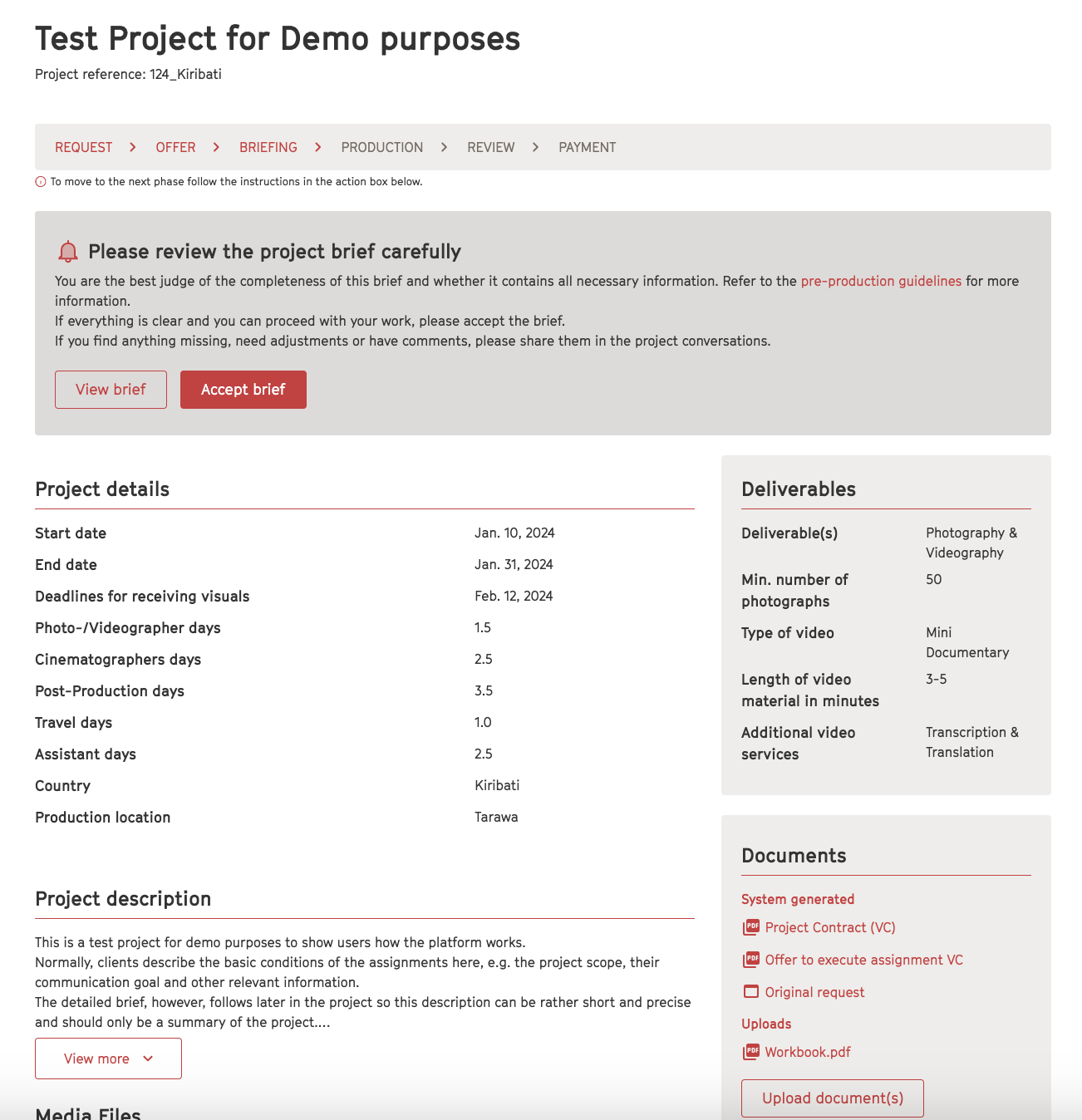 Project page